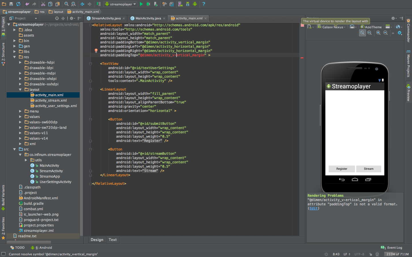 Screenshot Android Studio Download